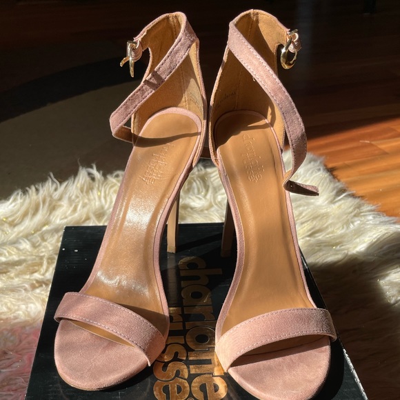 Charlotte Russe mauve single sole heels. - Picture 3 of 5